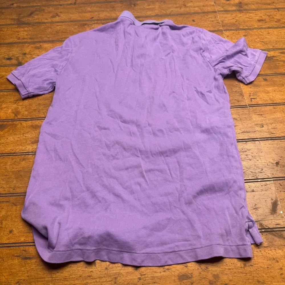 Ralph Lauren Polo Shirt Men's Purple Short Sleeve‎ Classic Fit Size S